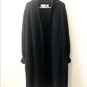 Silvercord Black Cardigan